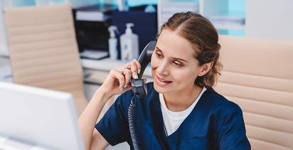 Texas Medical Billing health care worker in Texas calculating medical bills